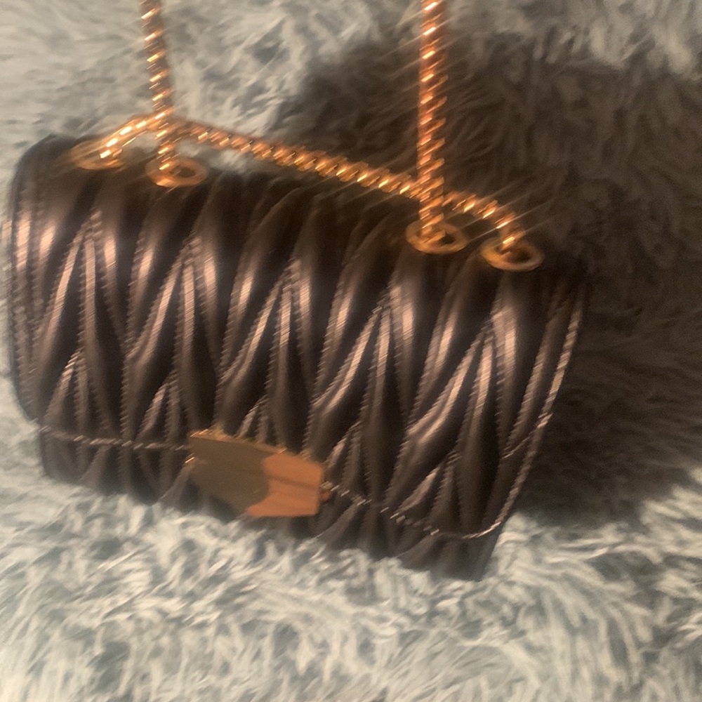 Be cool stitched quilt design faux leather bag - Picture 5 of 7